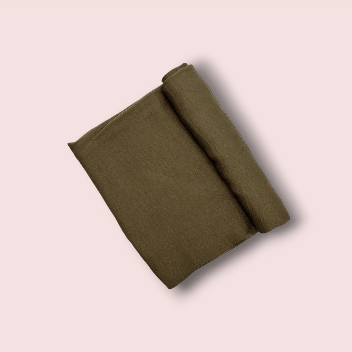 Hijab Satin Brun wood
