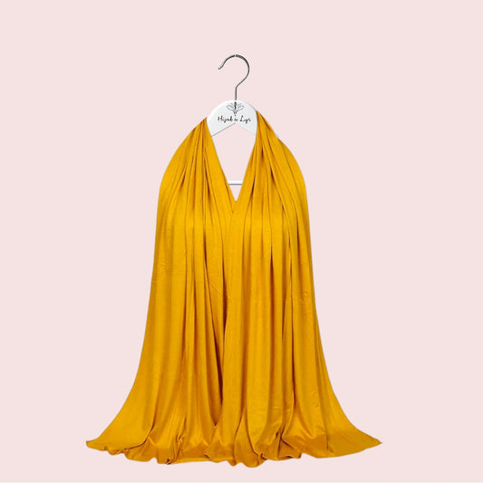 Hijab Jersey Premium Golden