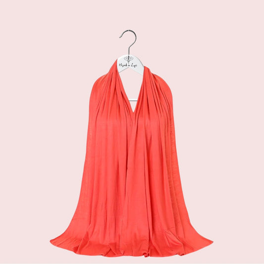 Hijab Jersey Premium Rouge Pasteque