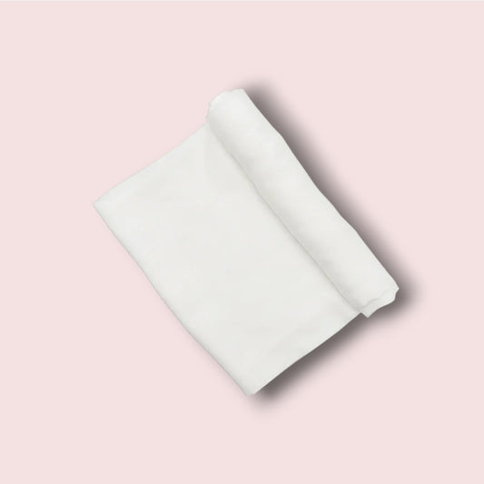 Hijab Satin Blanc