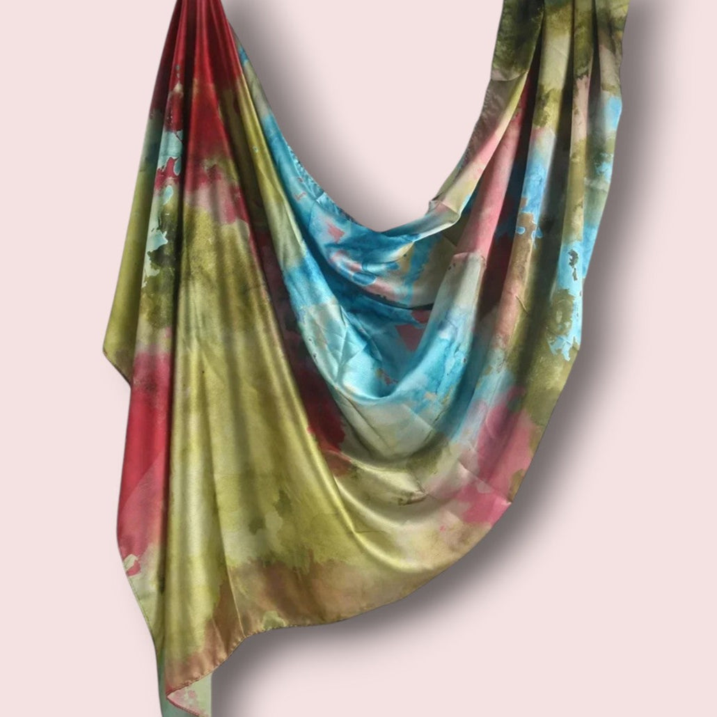 Hijab Satin Earth