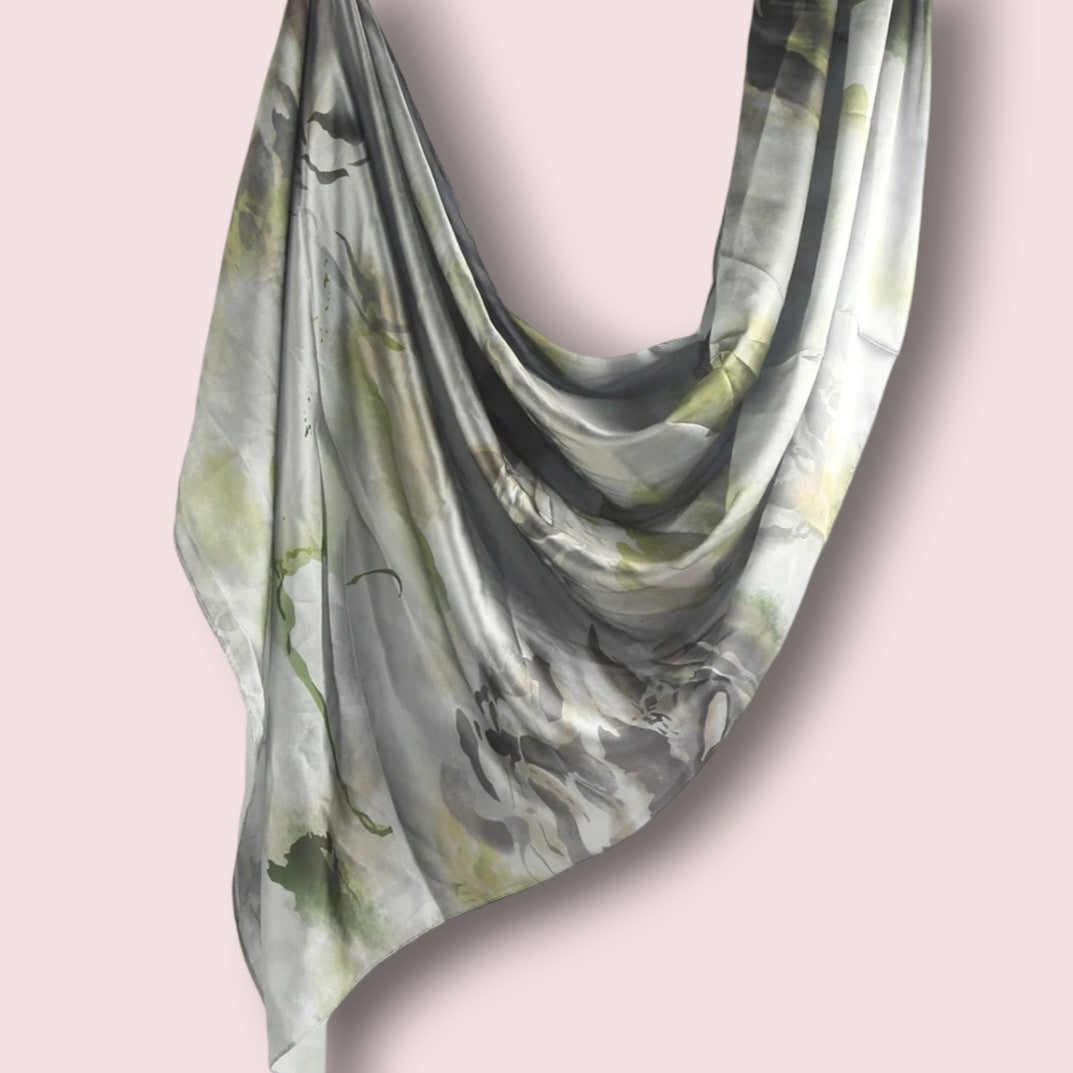 Hijab Satin elephant