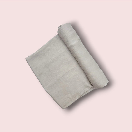 Hijab Satin Gris brouillard