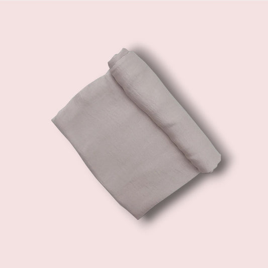 Hijab Satin Gris Elephants