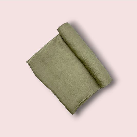 Hijab Satin Kaki