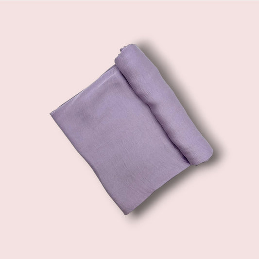 Hijab Satin lavande