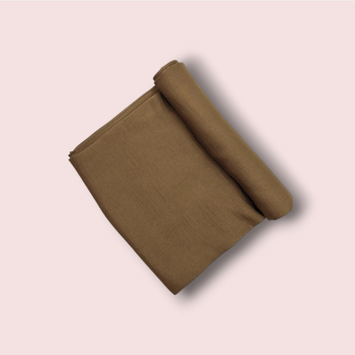 Hijab Satin Marron