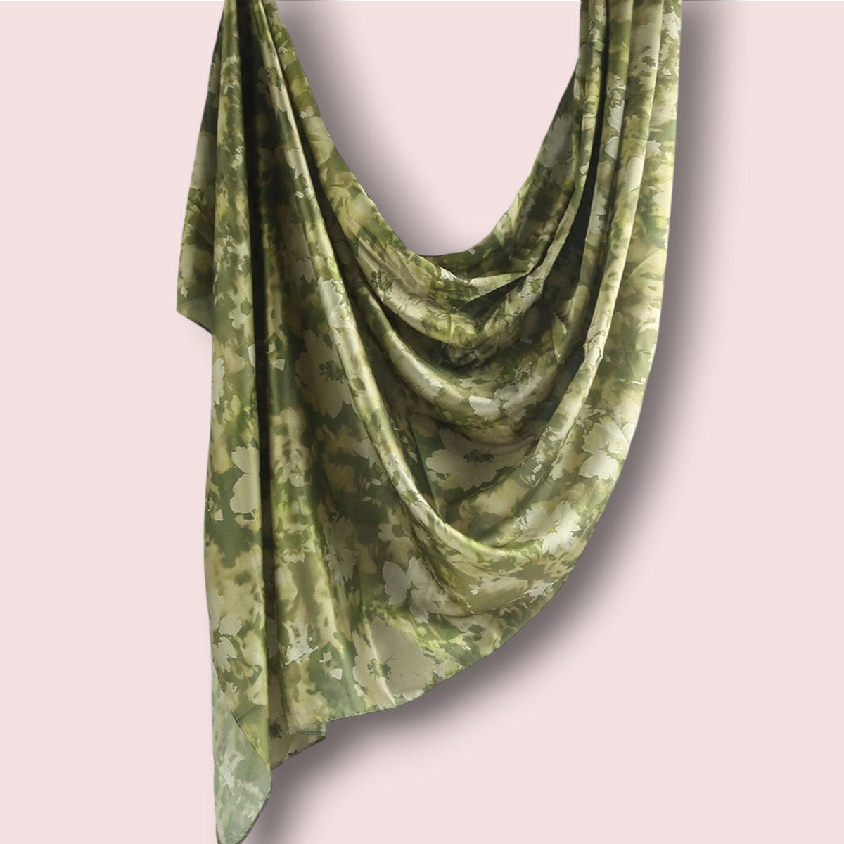 Hijab Satin Pistache