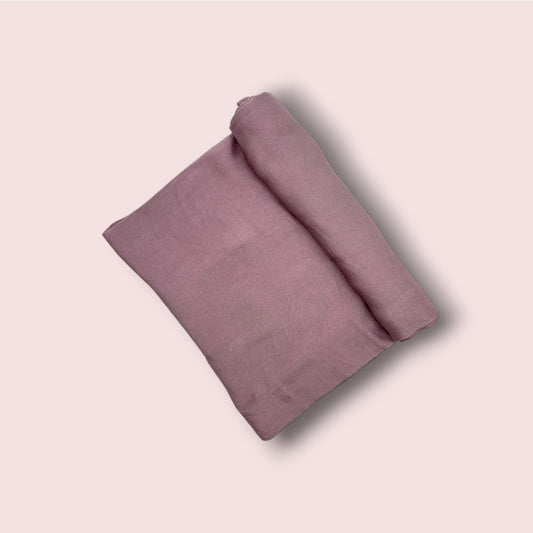 Hijab Satin Rose Framboise