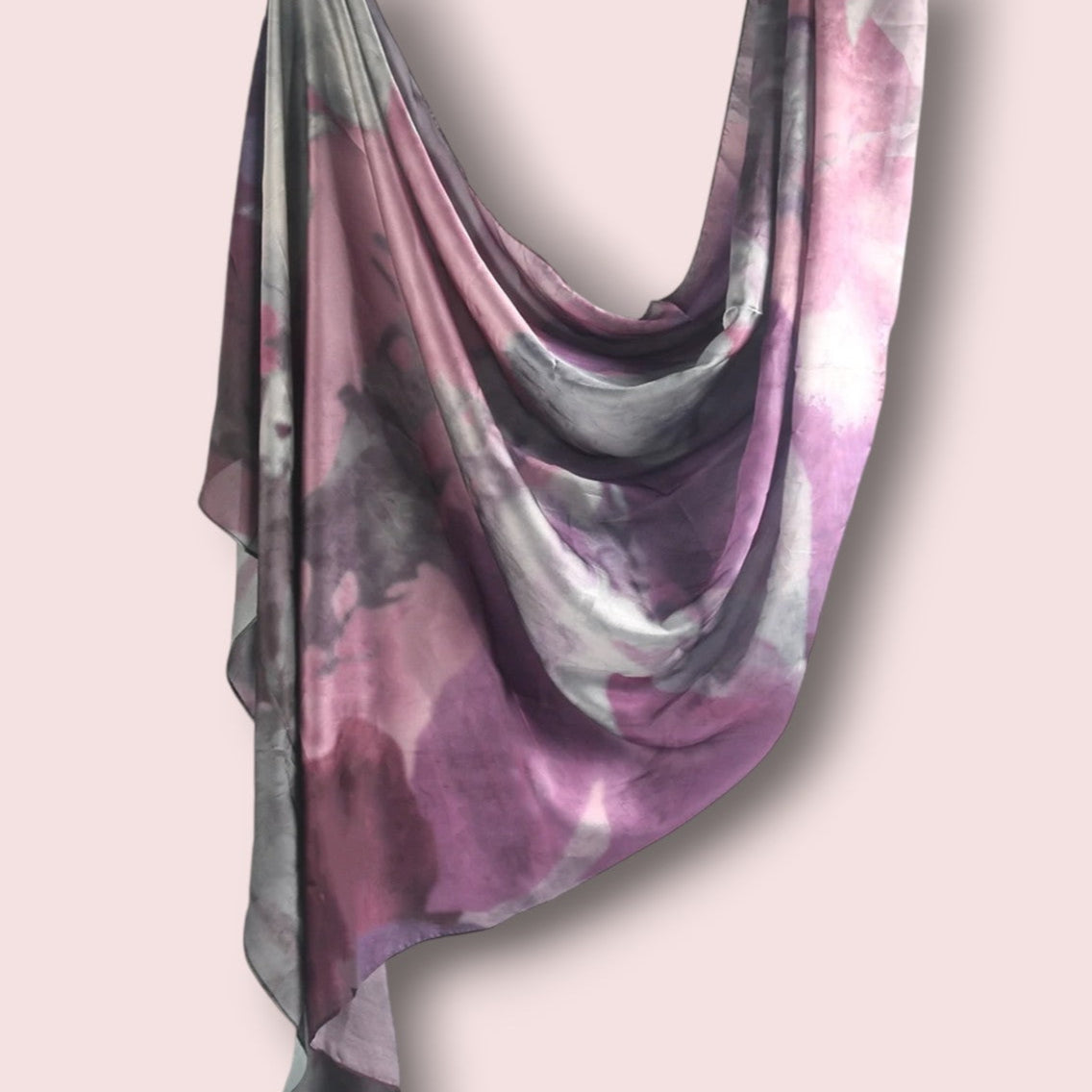 Hijab Satin Violette
