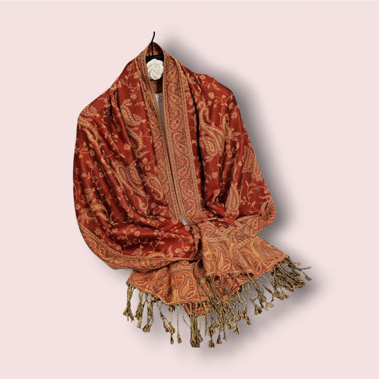 Pashmina ROUGE FLAMME